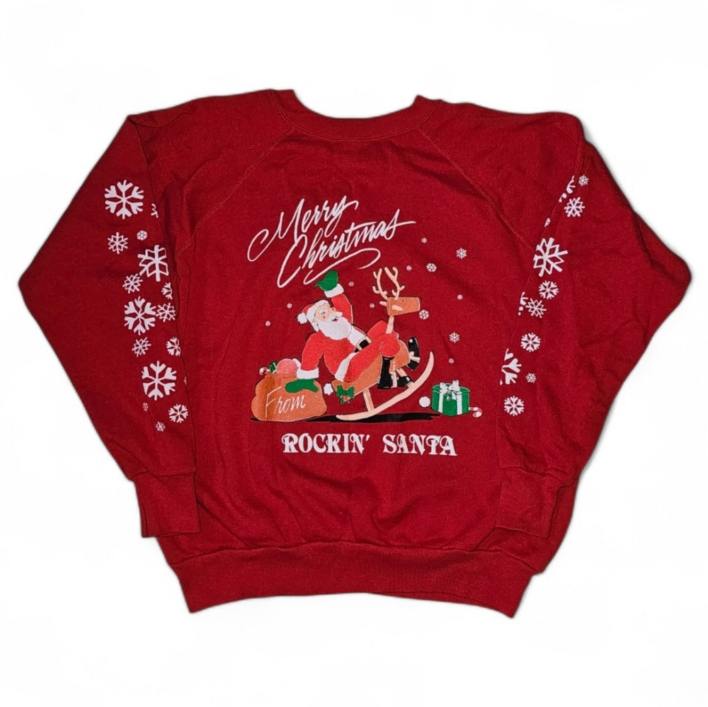 Vintage Red Christmas Sweater